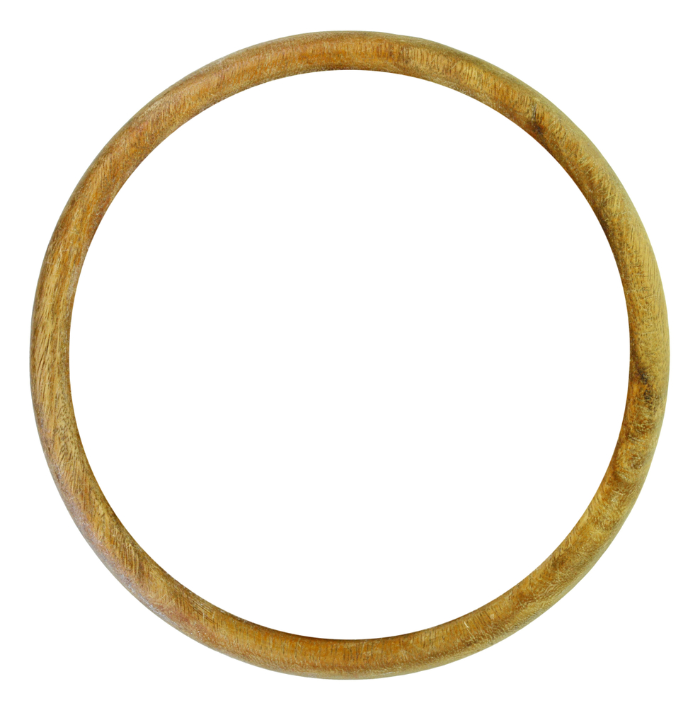 Cercle sacré et cerceau en bois